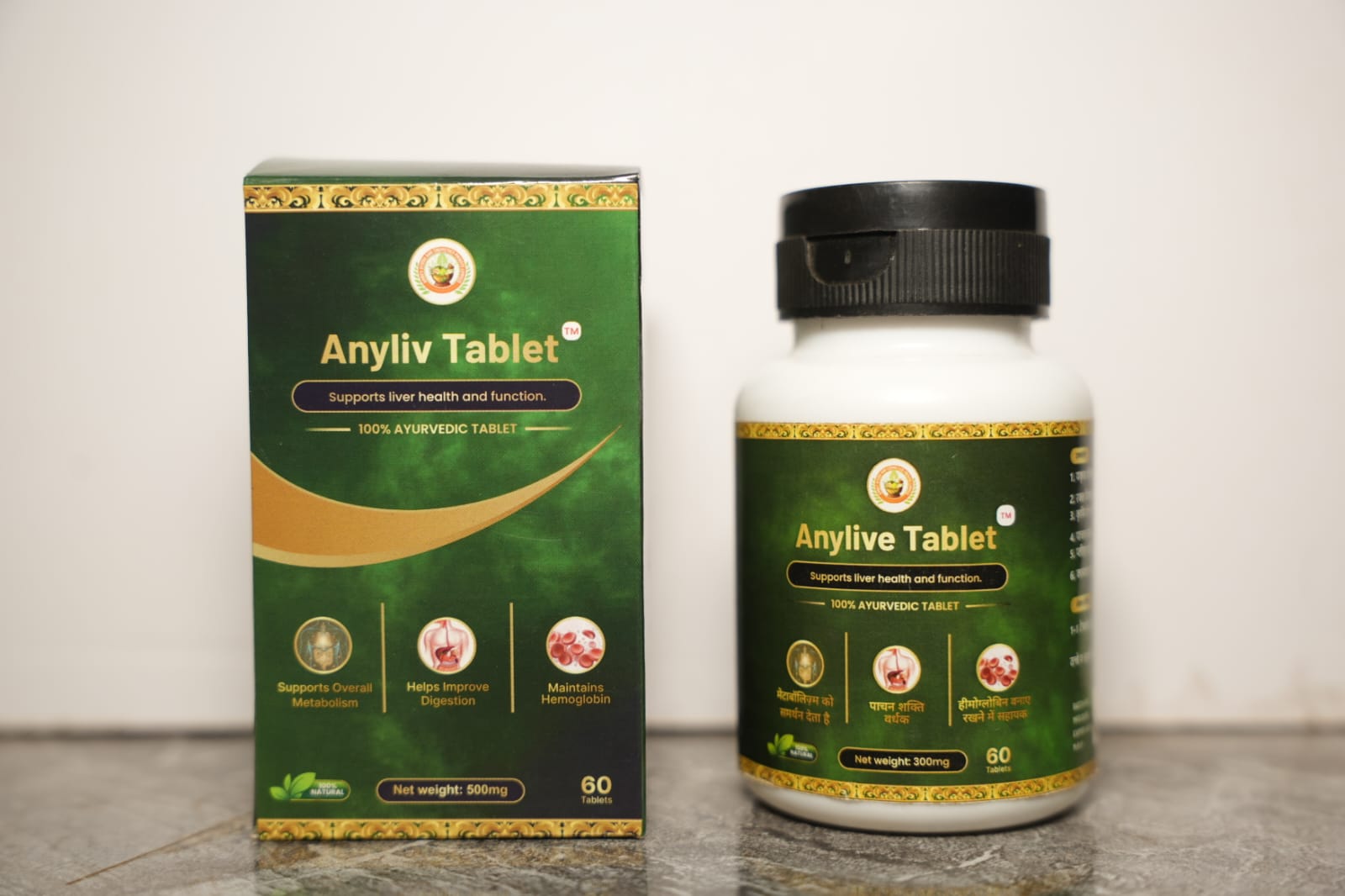 AnyLiv Tablet - 500mg (60Tab.) 
